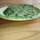 Vintage Vallauris asparagus dish in barbotine ceramic – 1950s