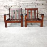 Pair of Scandinavian armchairs