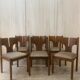Set of 6 chairs - mobilgirgi - italy - 1960