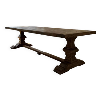 Oak monastery table length 2 meters