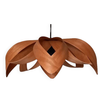 Hanging lamp - cherry wood