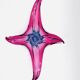 (Reserved Richard) Murano Bowl - Sommerso - XL 50cm - Amethyst and Turquoise
