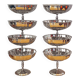 Ice cream/dessert bowls in stainless steel