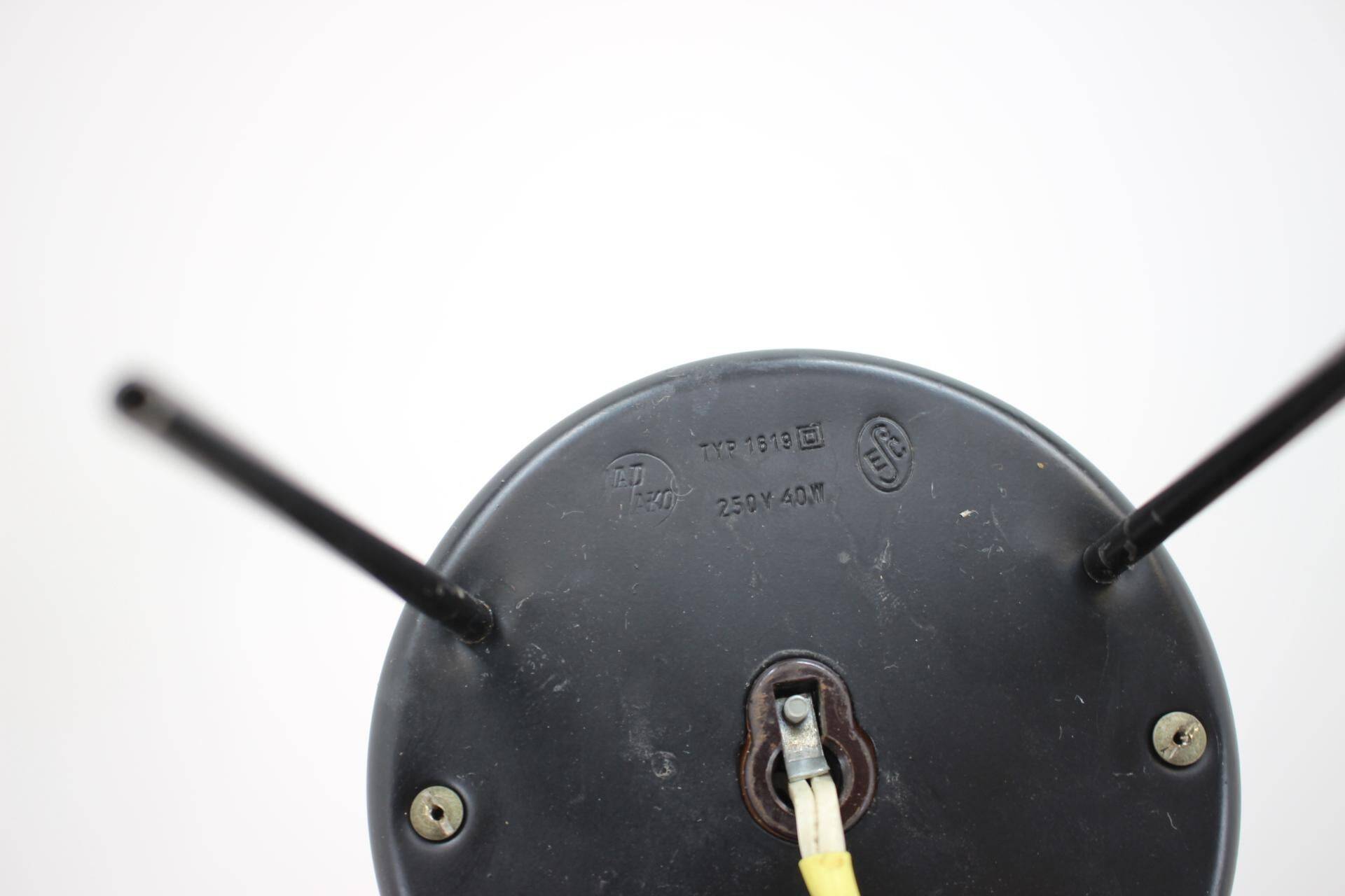 Rare Space Age Table Lamp "Rocket" by Josef Hůrka for Napako, 1960s