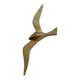 Seagull, bird, swallow, brass wall decoration 1970