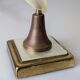 Maison Rougier table lamp in opalescent lucite 1970s