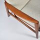Original armchair fully restored, Scandinavian icon of 60s