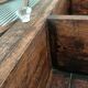 Patinated wall cabinet 2 doors