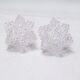 Pair of 1970s plexiglass candlesticks