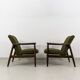 Pair Of Vintage Armchairs By Edmund Homa, Poland, 1960s