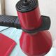 Red desk lamp
