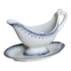 Antique ironstone sauceboat – Bordure model