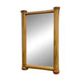 Vintage bamboo mirror 1960s