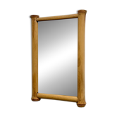 Vintage bamboo mirror 1960s