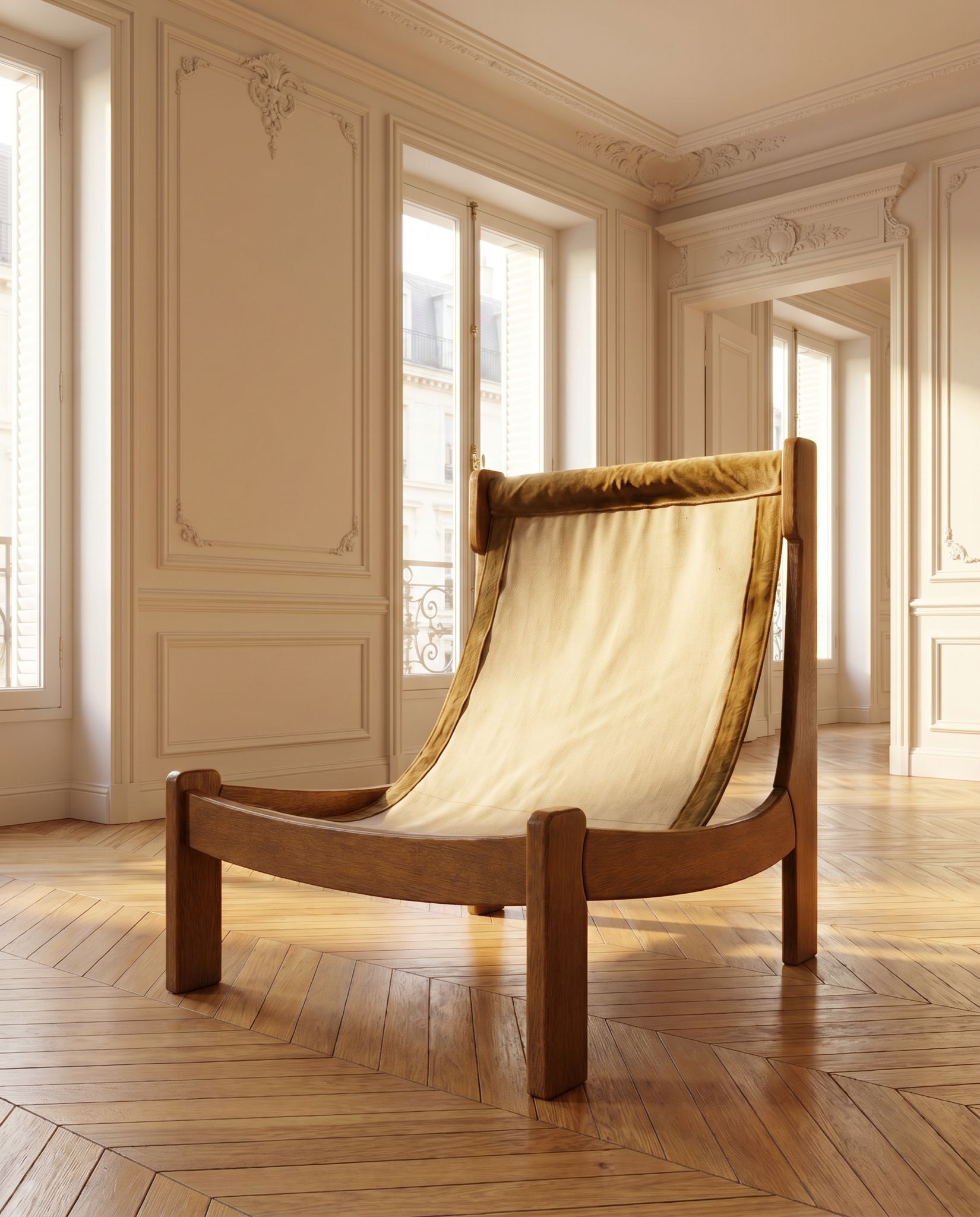 Modernist chaise longue