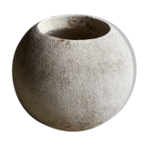 Spherical concrete planter