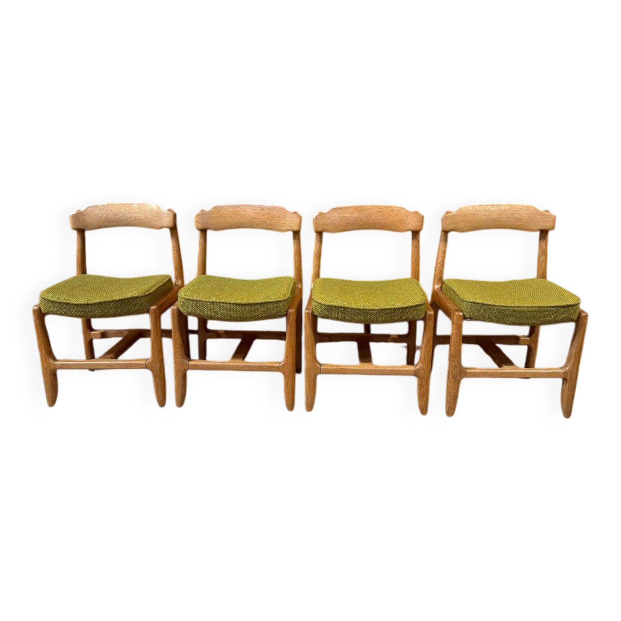 Set of 4 chairs model "Véronique" - Guillerme & Chambron