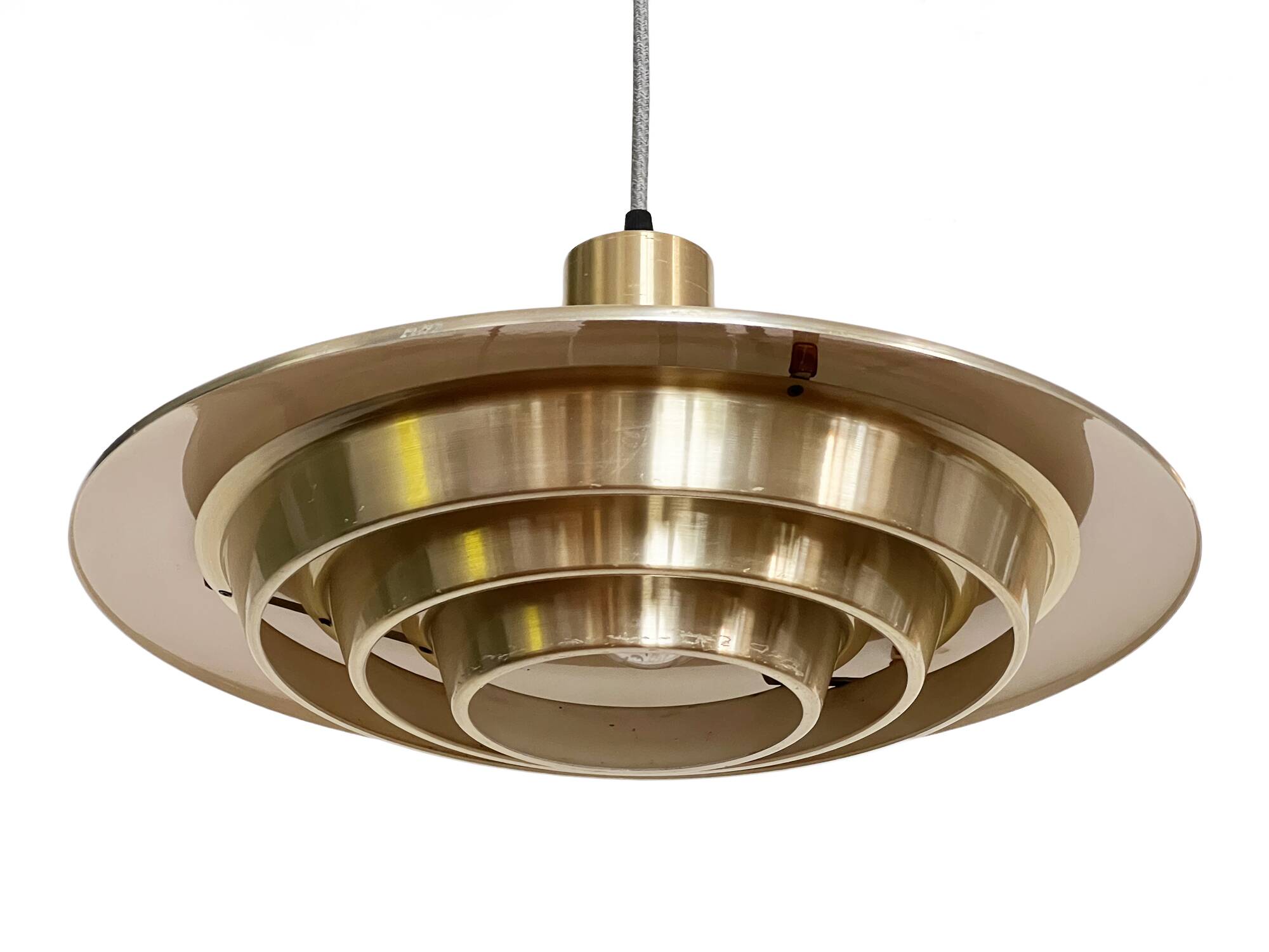 Pendant light "Model 920" by Erik Jensen for Teknika Mekaniske. Denmark 1960s
