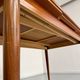 Table à manger extensible en teck design scandinave des années 1960
