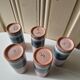 Set of 5 Ceramic Glasses Yvon Roy Dlg Capron Picault