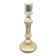 Bougeoir en verre eglomisé XIXe 19e