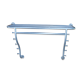 Grey metal coat rack