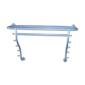 Portemanteau en métal gris