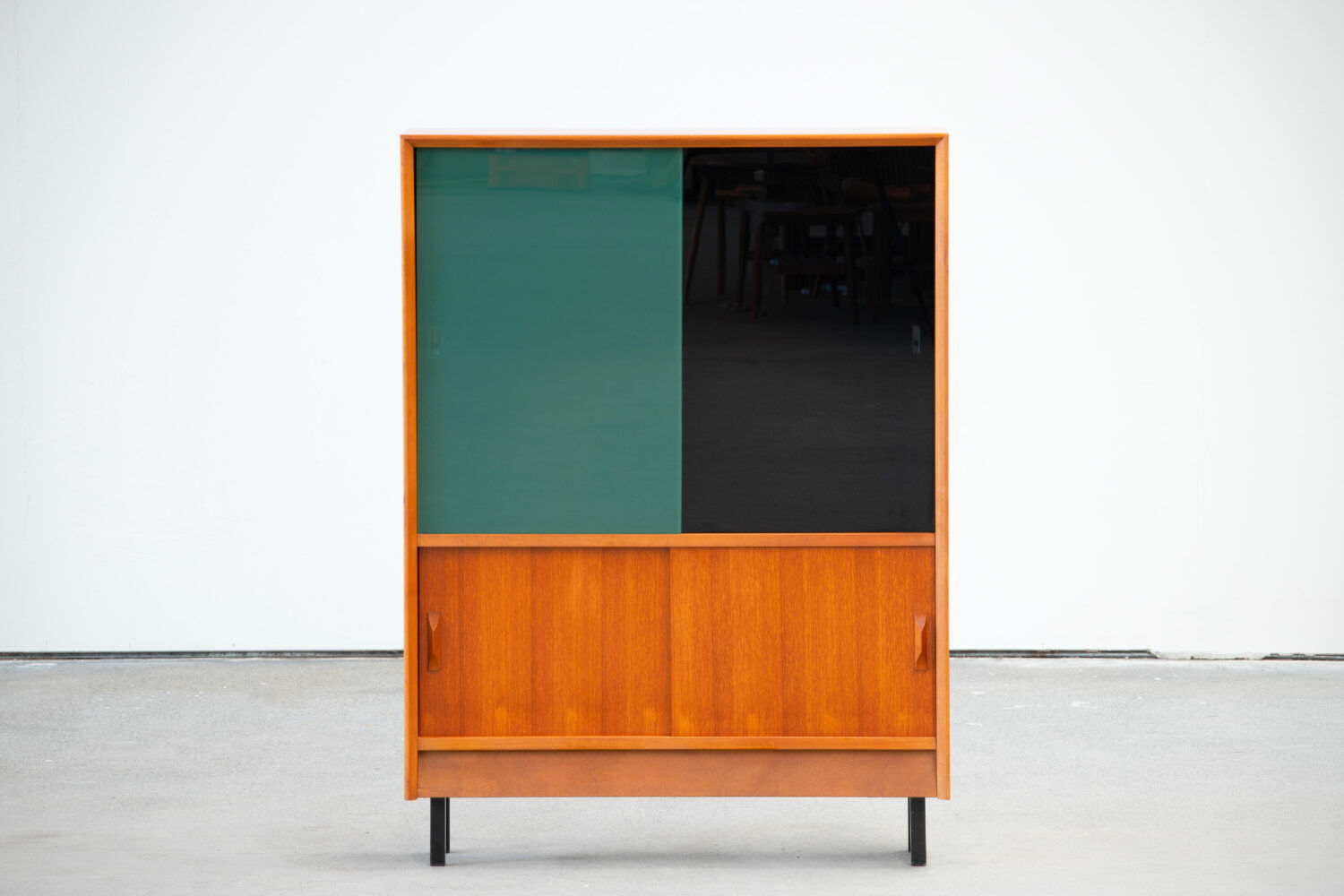 Scandinavian bookcase in teak 1960