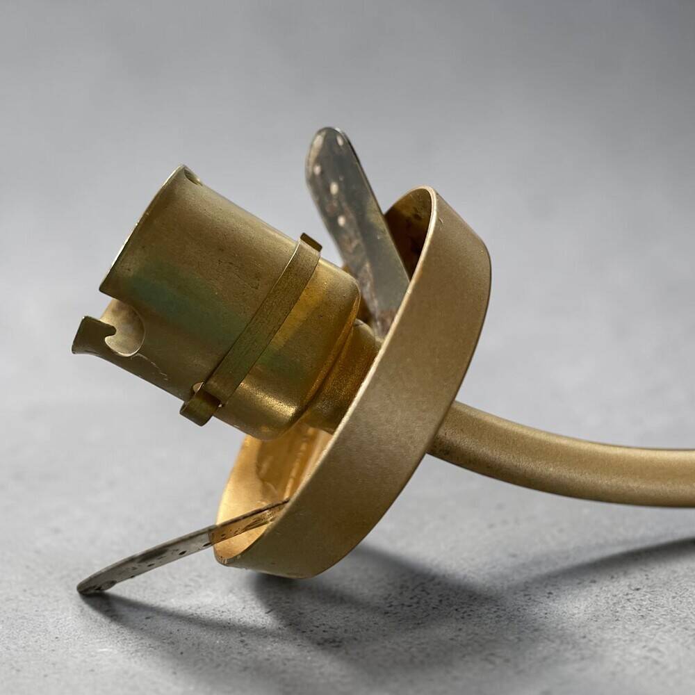 Mid Century Modern 1950s double wall sconce lamp