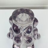 Giraffe vase in Art Vannes crystal, 1950, vintage