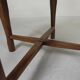 Ensemble de 2 chaises d'angle en teck, années 1980