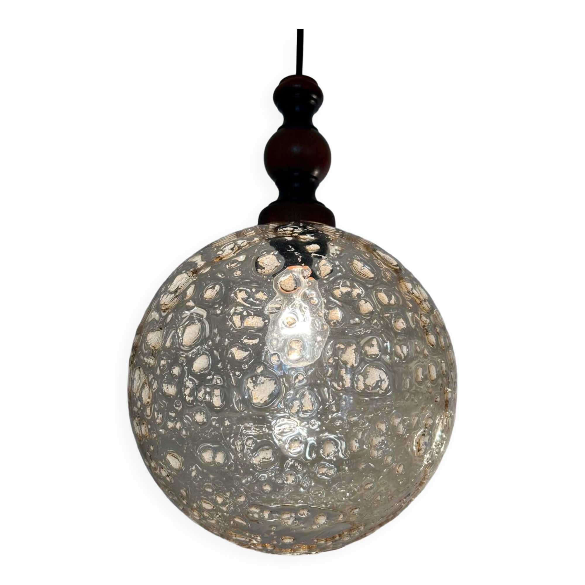 Blown Murano glass chandelier from the 70s