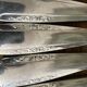 Silver-plated knives with stainless steel blades, Vego brand, 1950s