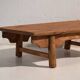 Table basse ancienne en bois de pin – Chine, vers 1890