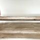 Oak farm bench