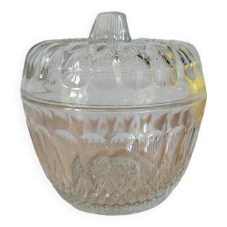 Sucrier en verre de Reims