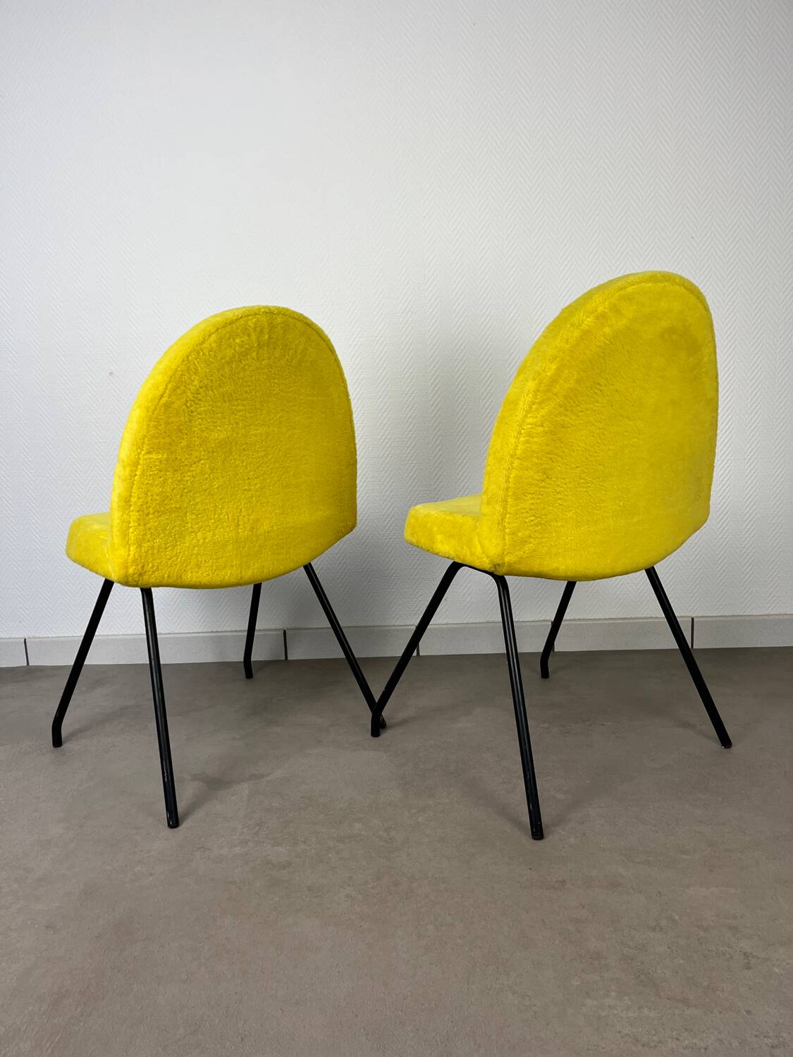 2 chairs 771 by Joseph André Motte for Steiner