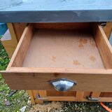 Mr. Bazin's bar counter in Limoges