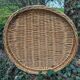 Antique rattan parrot cage 85 cm high