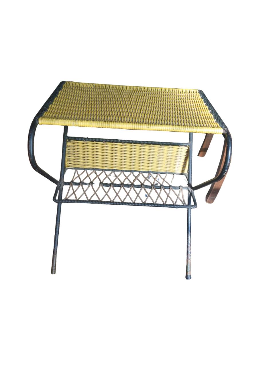 side table magazine rack 1950/1970