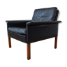 Hans Olsen Model 500 cuir Lounge Chair, Møbler CS, des années 1960.