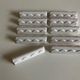 Set of 10 knife holders festoons in glazed clay Pierre Motton in Gien 1960