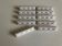 Set of 10 knife holders festoons in glazed clay Pierre Motton in Gien 1960