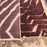 Mrirt rug 300x200 cm – Thick premium wool, abstract chocolate pattern