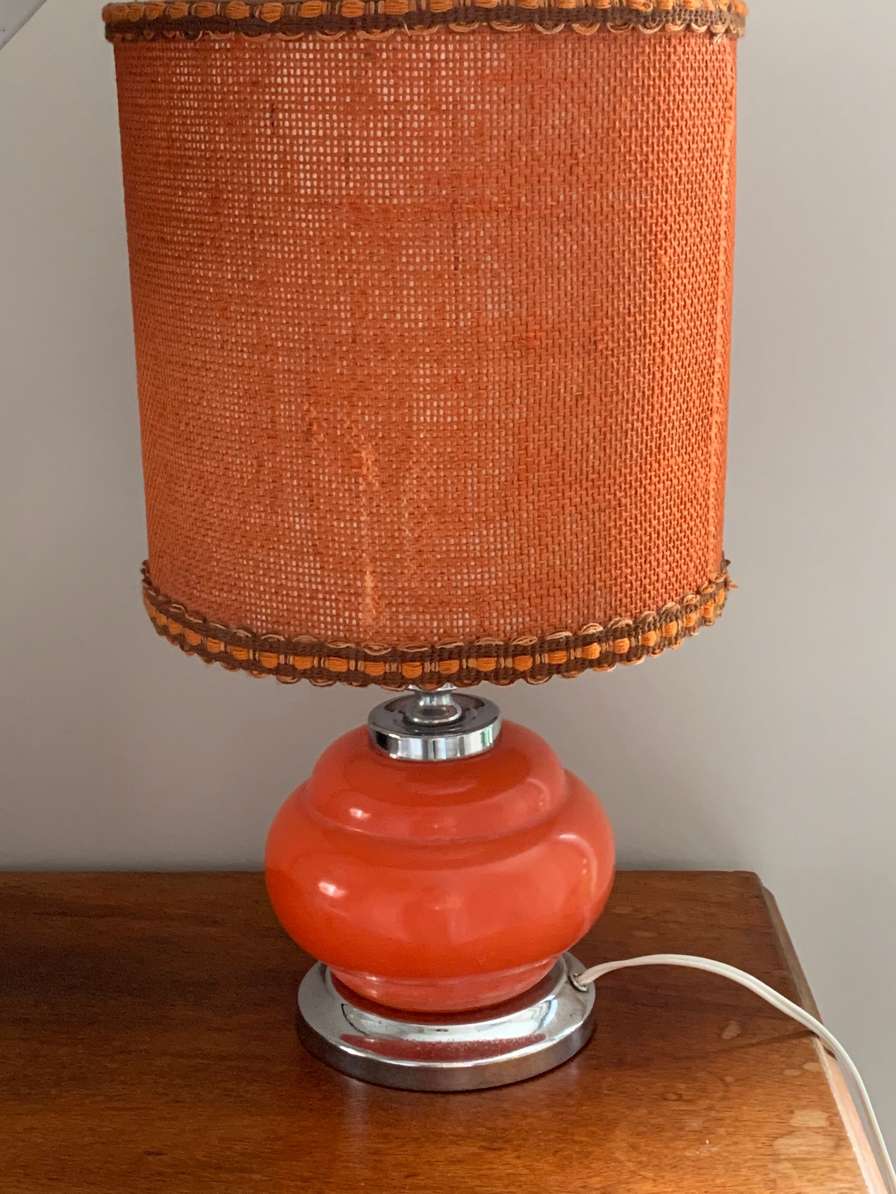 Lampe vintage Monteuse DD années 70