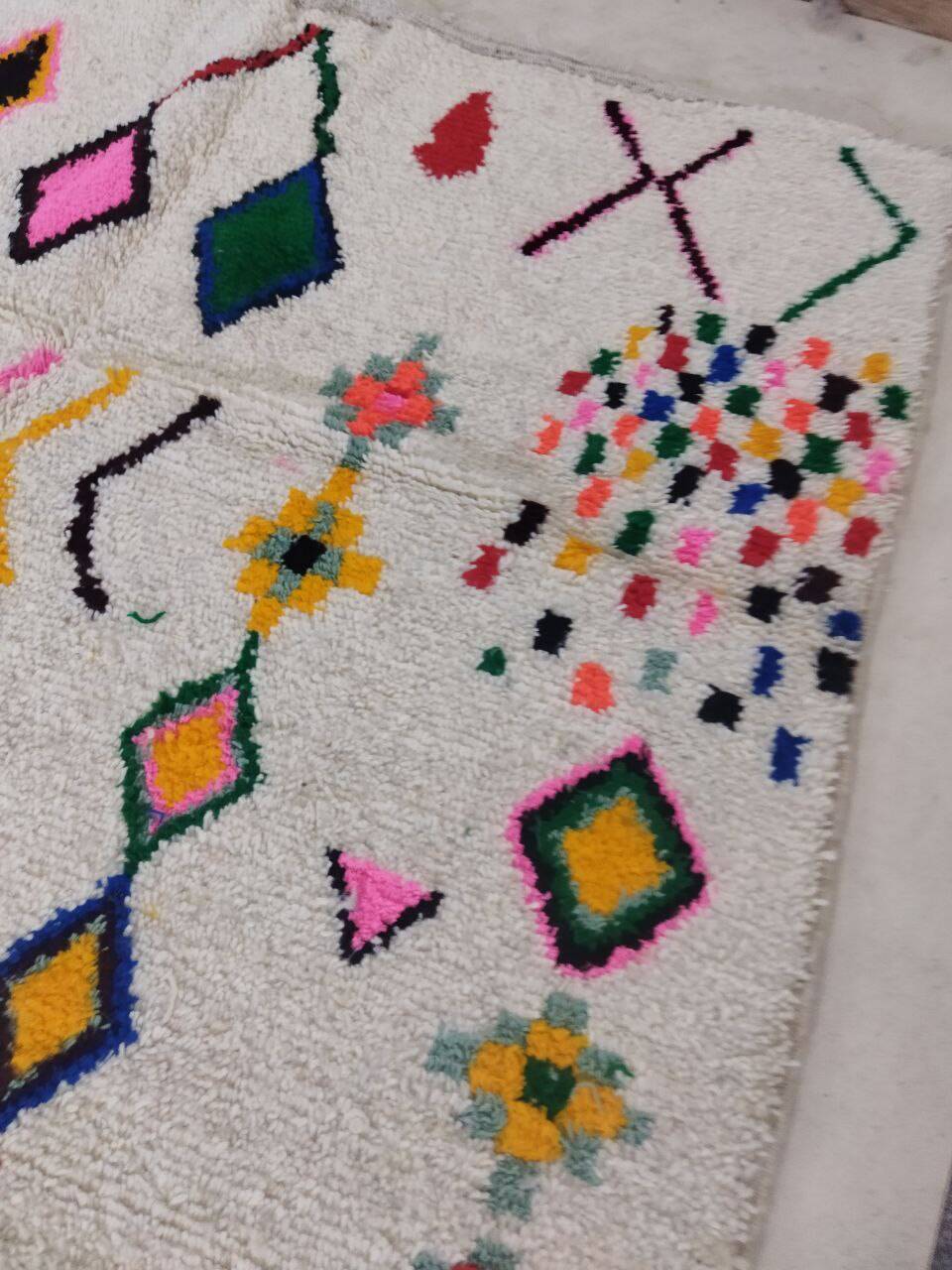 Handmade Moroccan Berber rug 303 X 192 CM