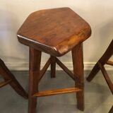 3 tripod bar stools
