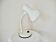 Lampe de bureau vintage blanche