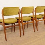 4 x dining chairs | Erik Buch | Model 49 | Rosewood | Reupholstered