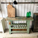Old workbench original patina